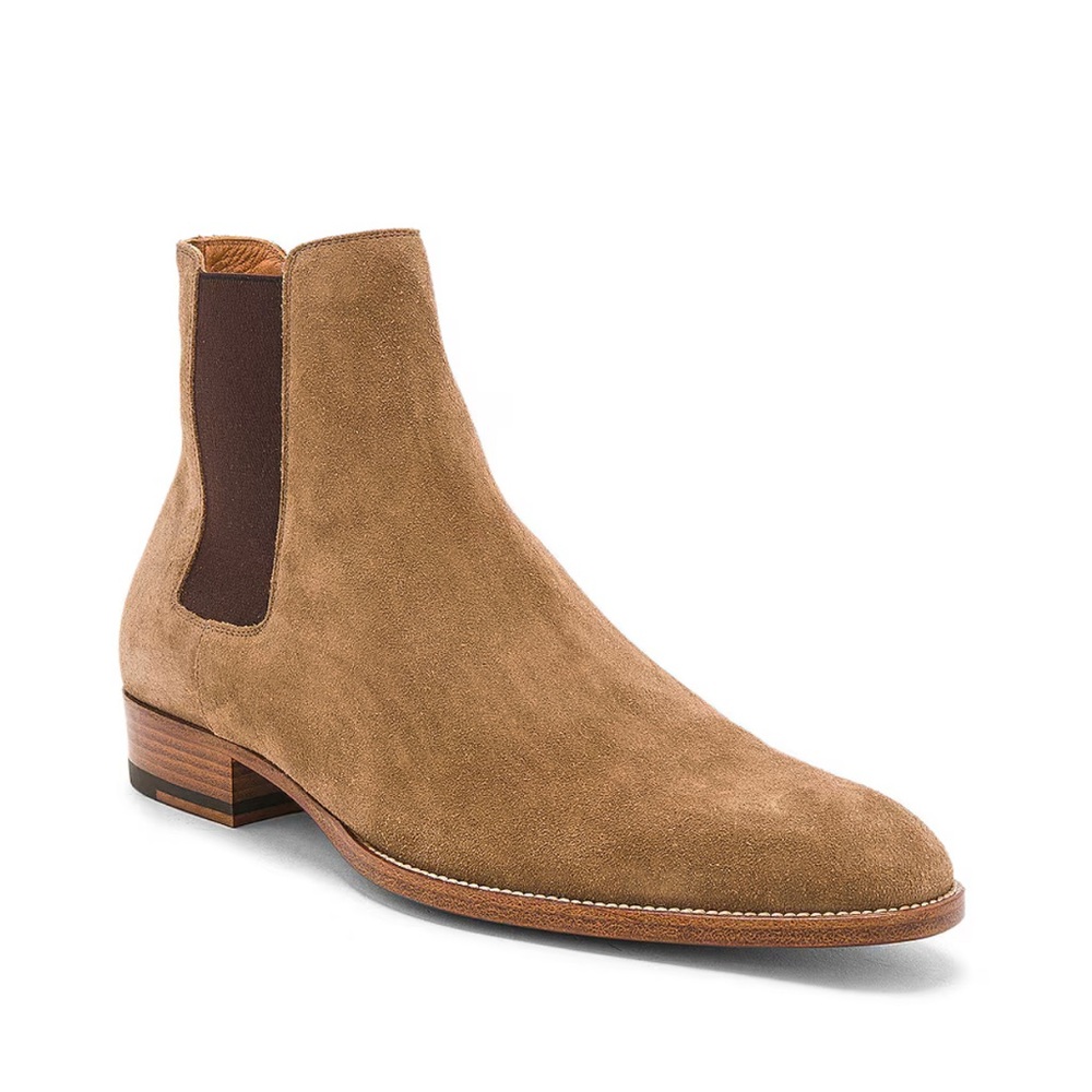 Saint Laurent Wyatt Chelsea Boot Size US 8.5 EU 41.5 - Picture 2 of 16